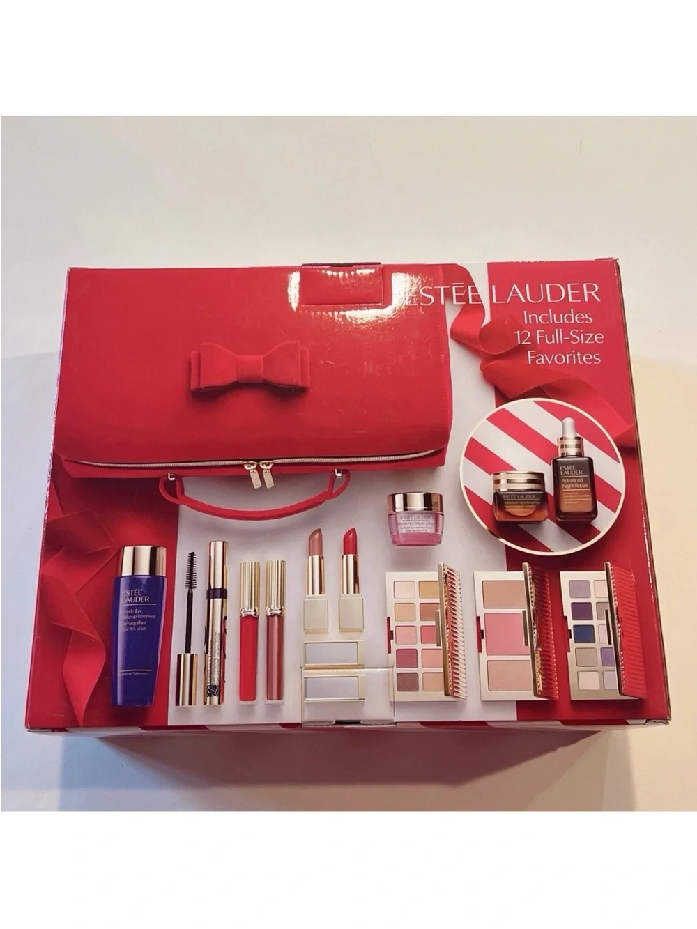 Estee Lauder Makeup Gift Set – Color Envy Full Size Blockbuster Red Velvet case‎